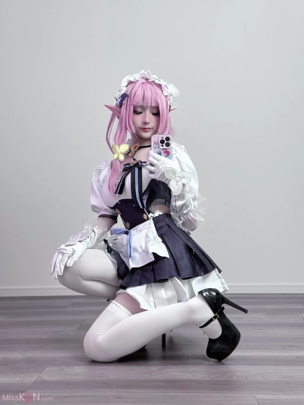 Coser@幼愛Youmeko_ 崩坏3 爱莉希雅女仆装