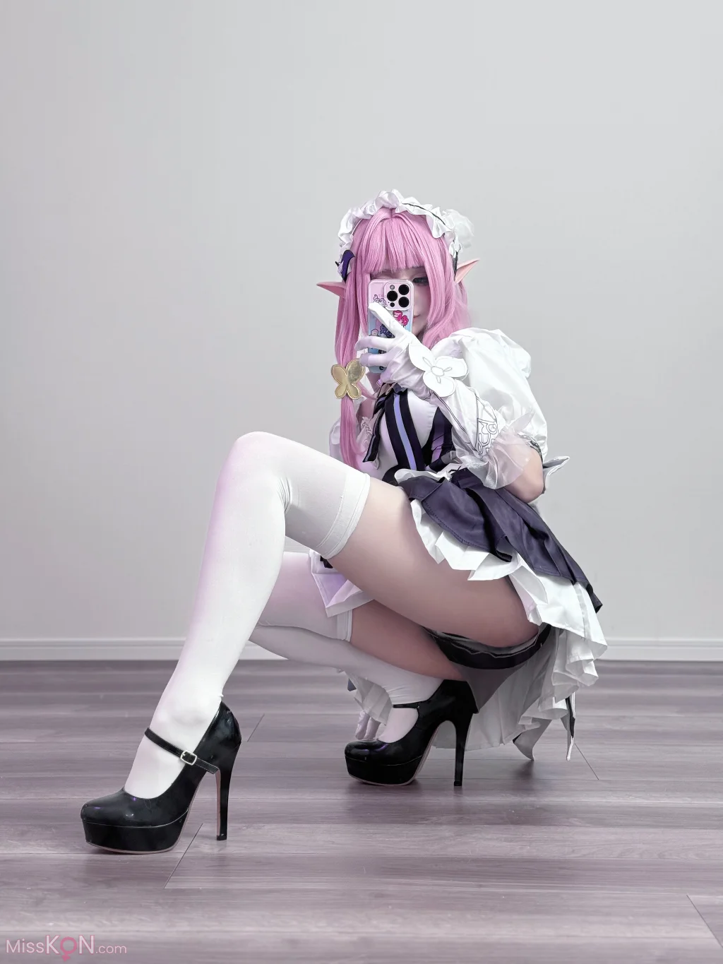 Coser@幼愛Youmeko_ 崩坏3 爱莉希雅女仆装