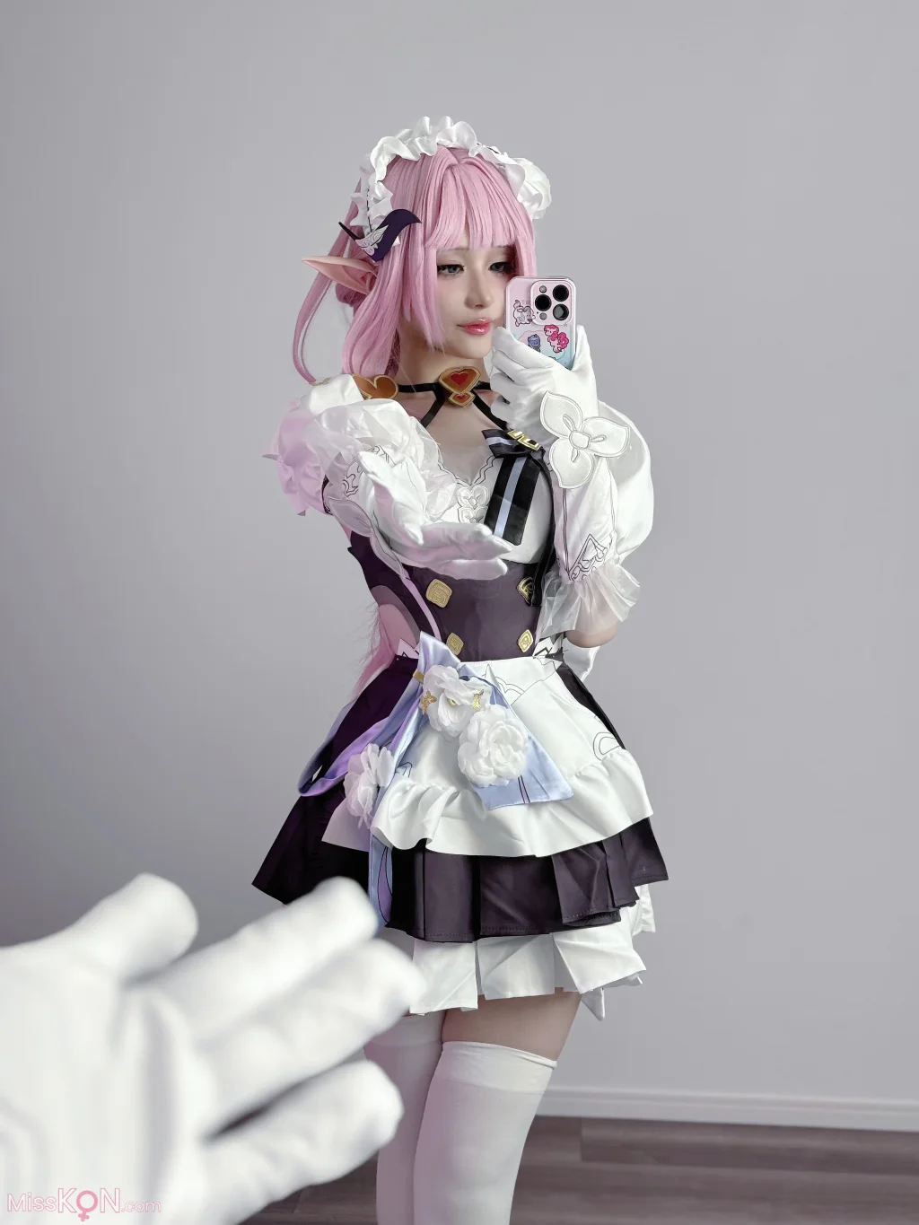 Coser@幼愛Youmeko_ 崩坏3 爱莉希雅女仆装