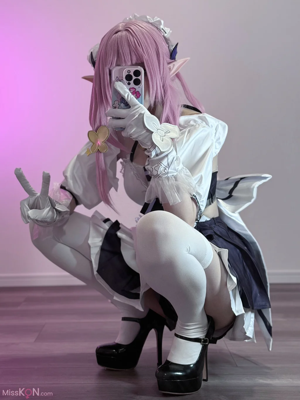 Coser@幼愛Youmeko_ 崩坏3 爱莉希雅女仆装