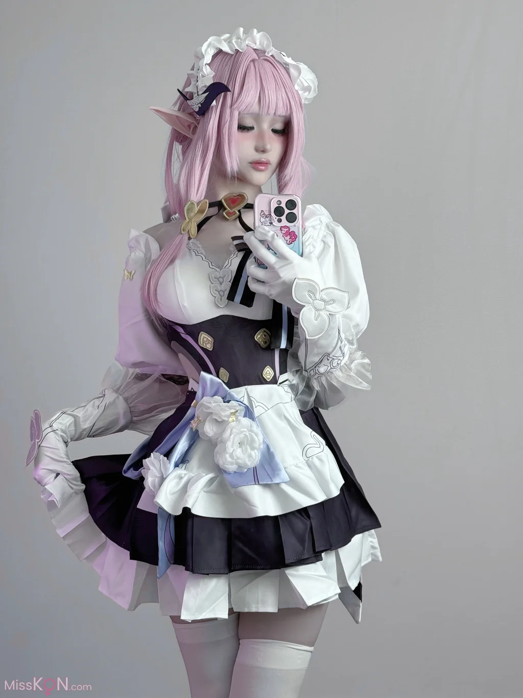 Coser@幼愛Youmeko_ 崩坏3 爱莉希雅女仆装