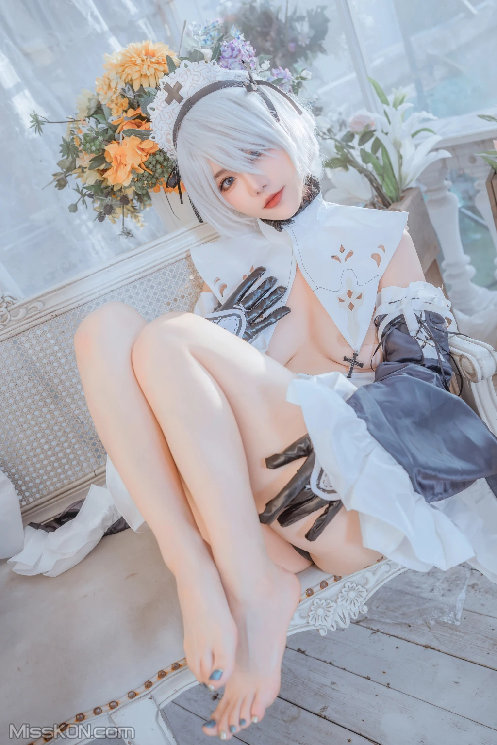 Coser@桃良阿宅_ 女仆2b