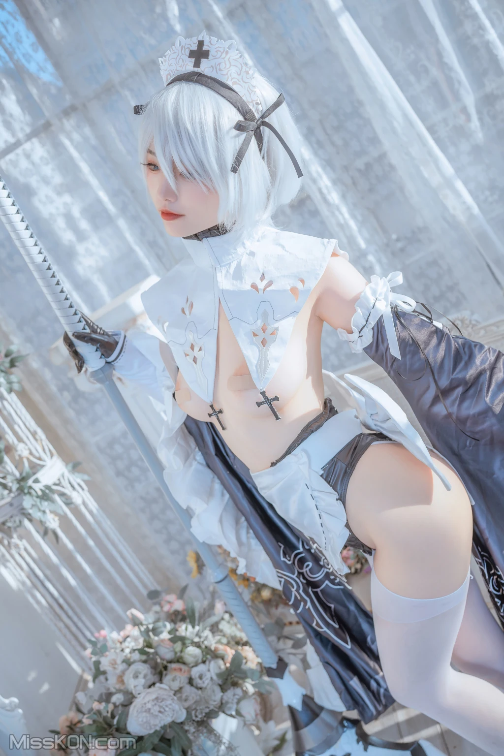 Coser@桃良阿宅_ 女仆2b
