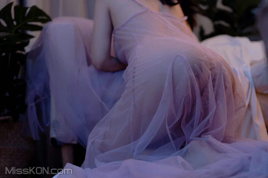 Coser@桃良阿宅_ 紫纱裙