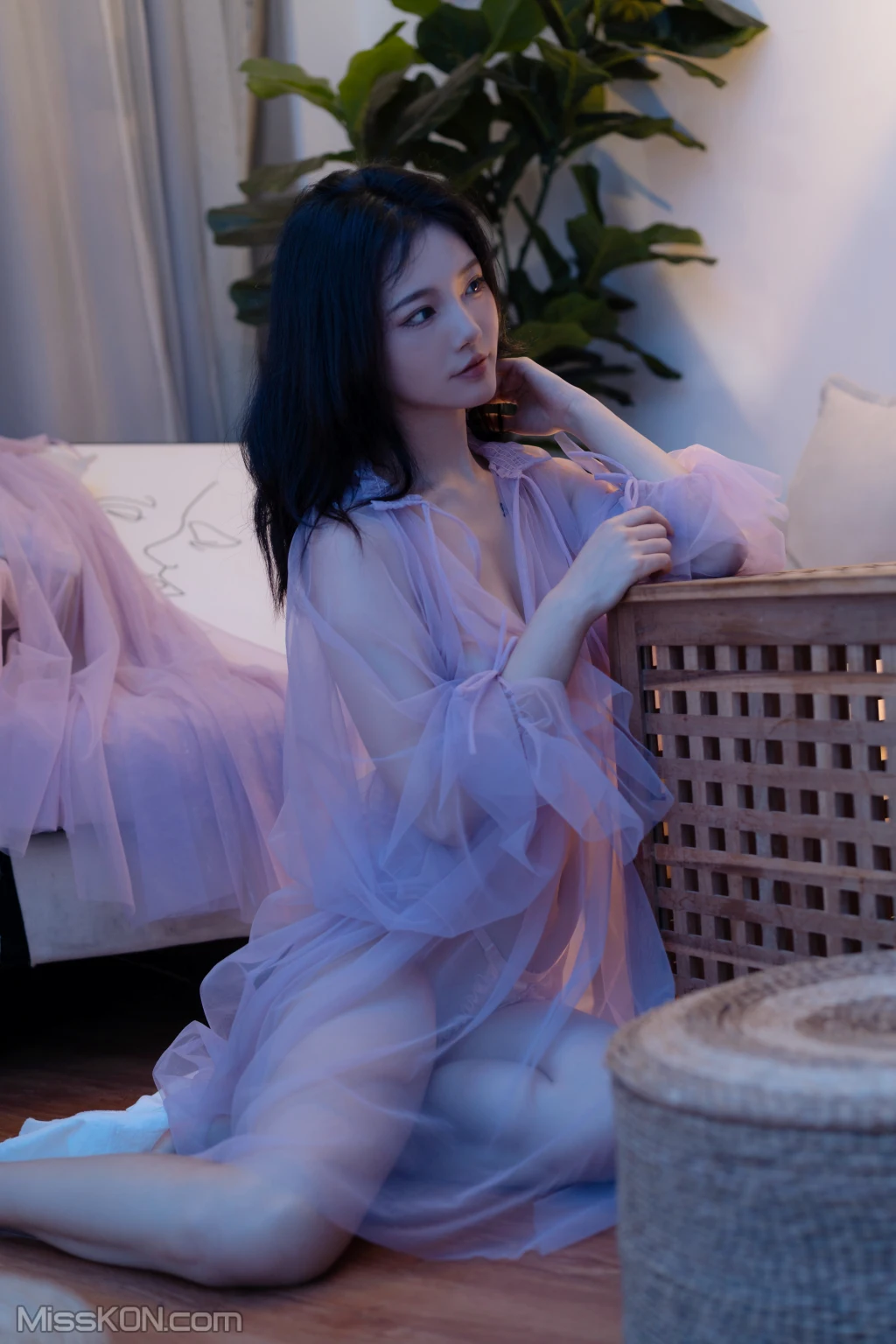 Coser@桃良阿宅_ 紫纱裙
