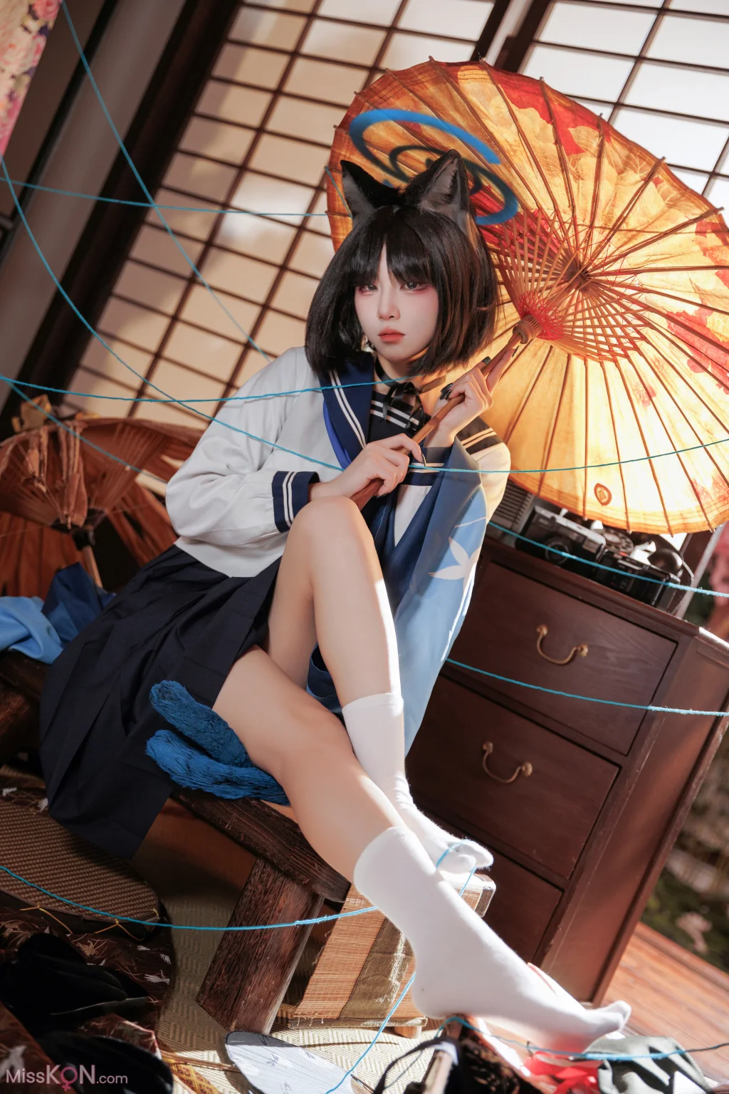 Coser@纸悦Etsu_ko_ 桔梗毛线团
