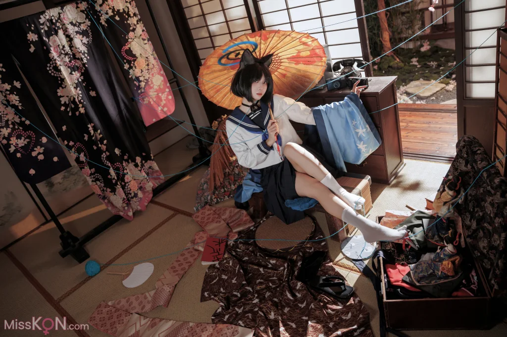 Coser@纸悦Etsu_ko_ 桔梗毛线团
