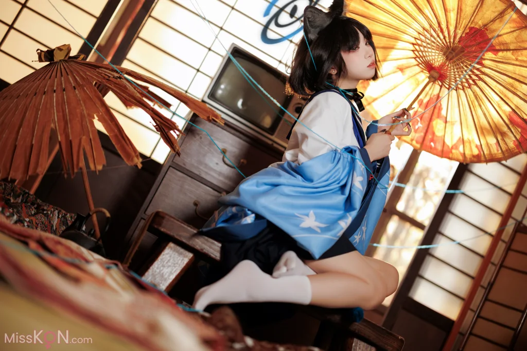 Coser@纸悦Etsu_ko_ 桔梗毛线团