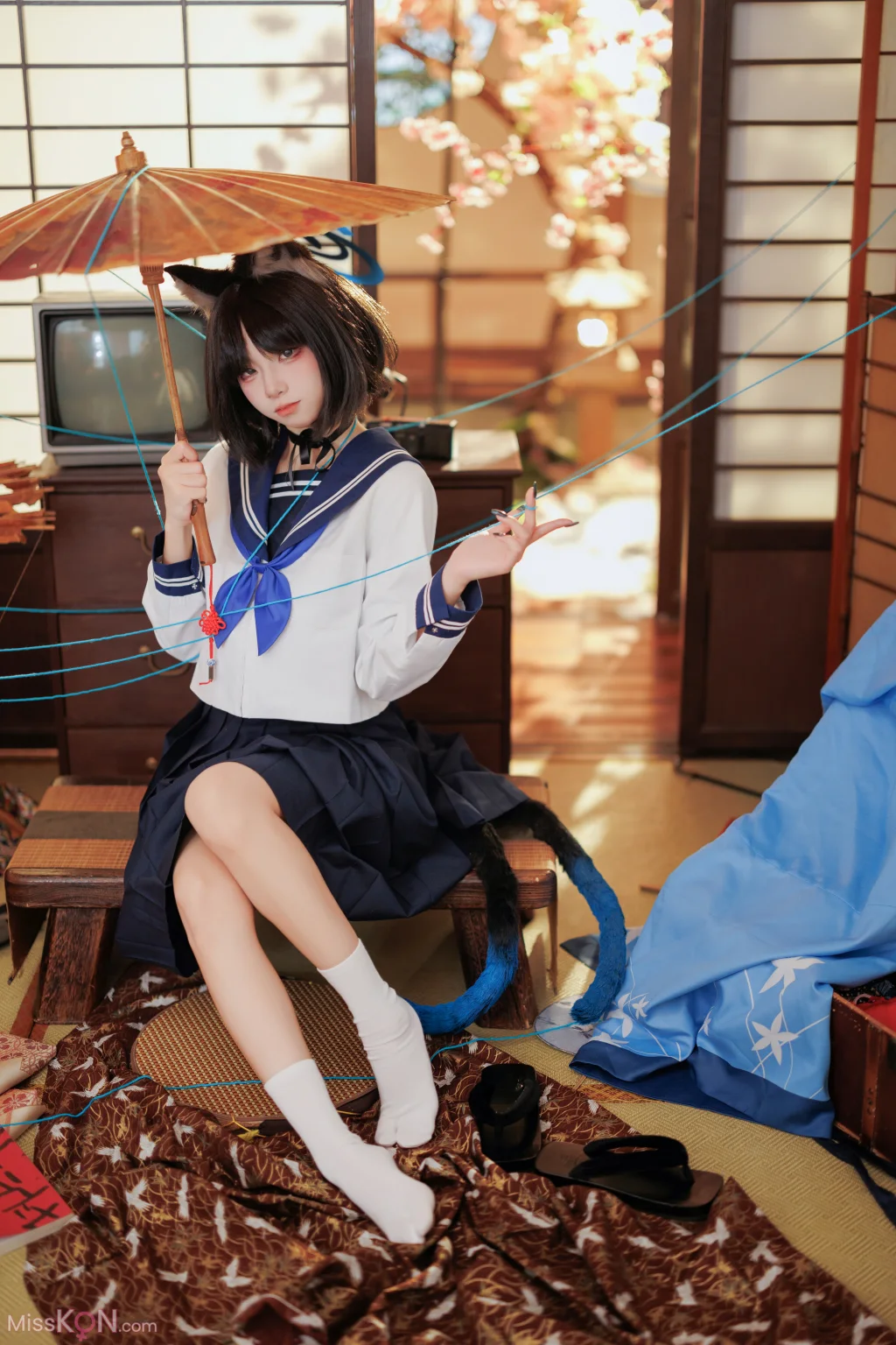 Coser@纸悦Etsu_ko_ 桔梗毛线团
