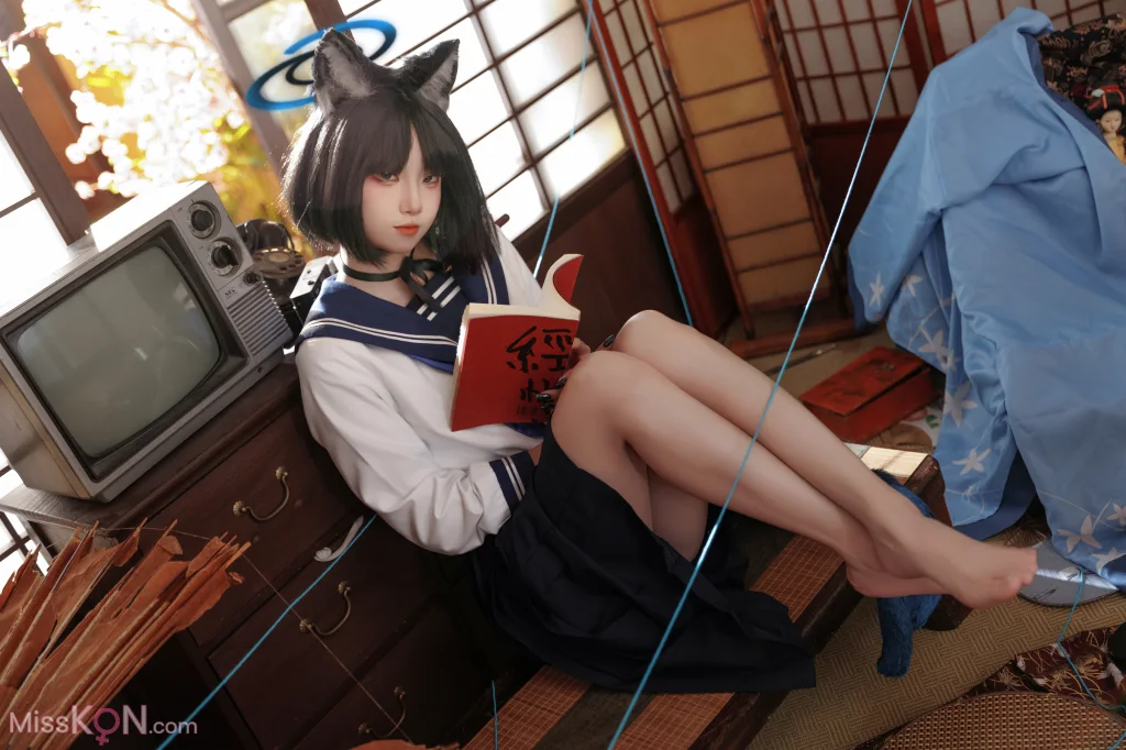 Coser@纸悦Etsu_ko_ 桔梗毛线团