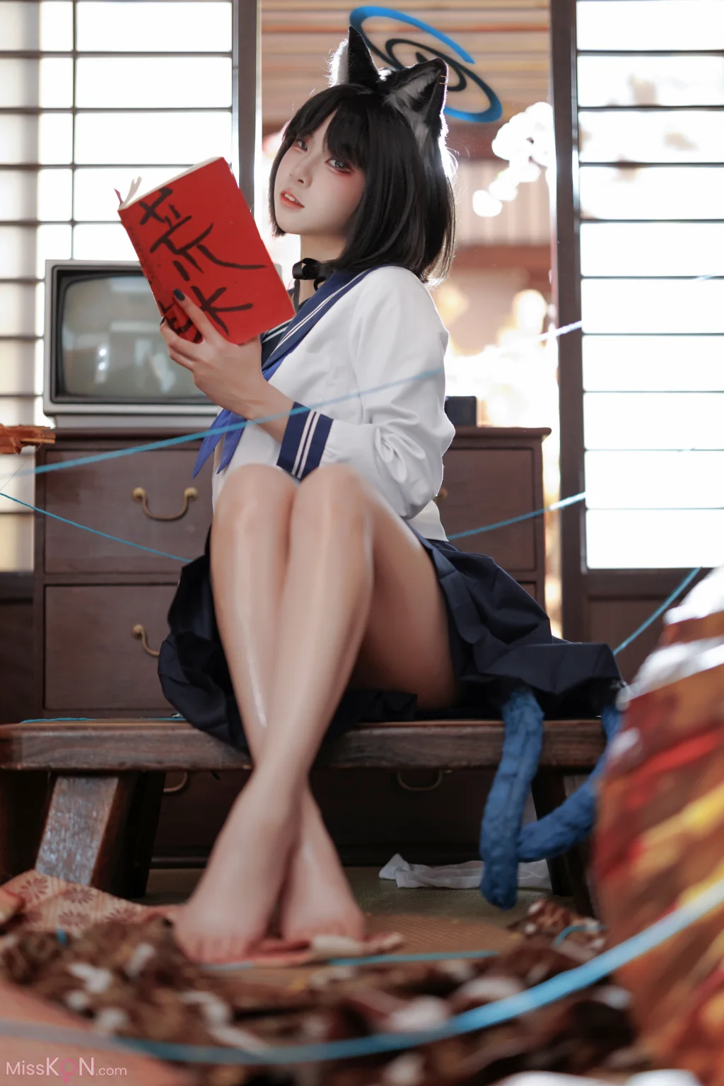 Coser@纸悦Etsu_ko_ 桔梗毛线团