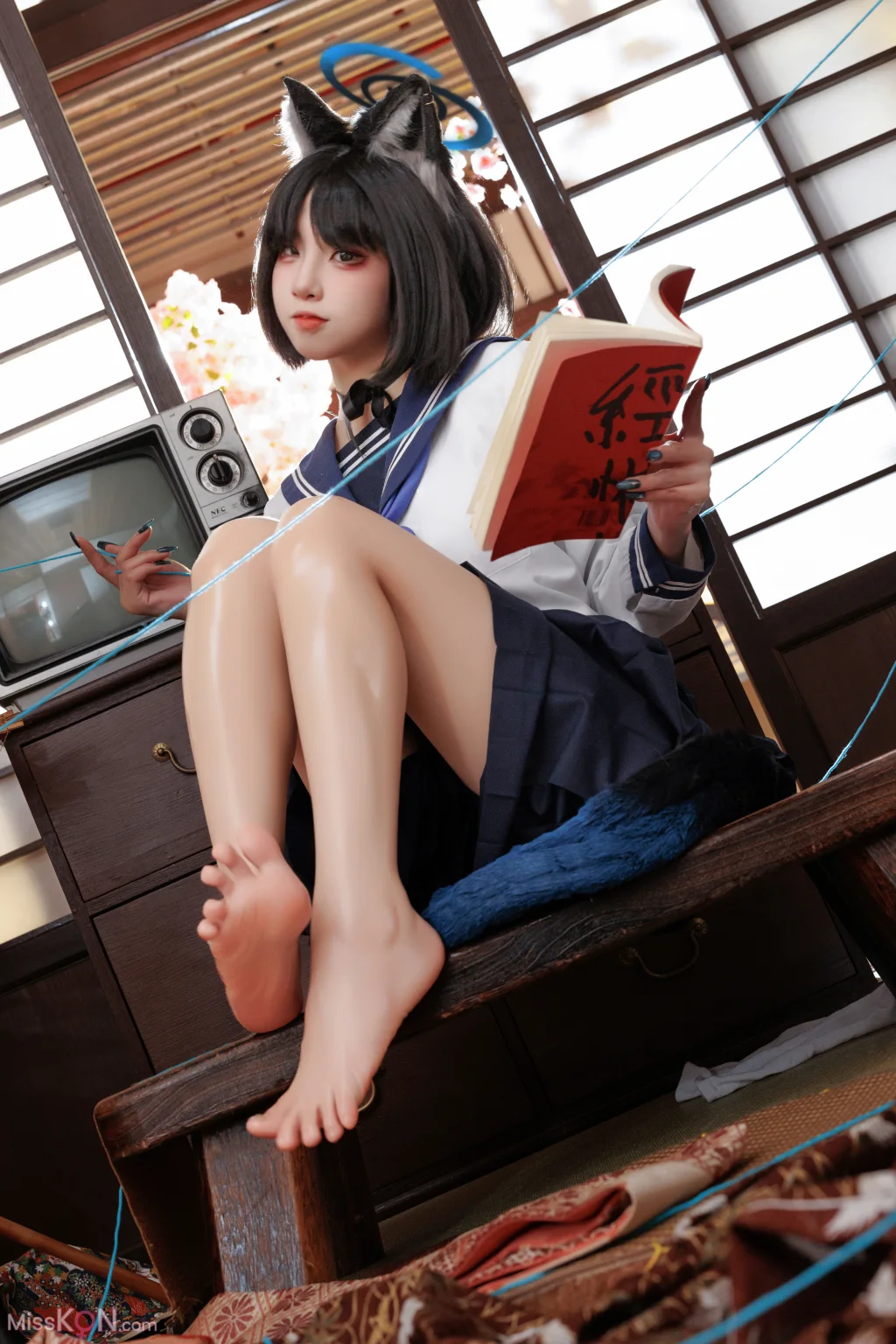 Coser@纸悦Etsu_ko_ 桔梗毛线团