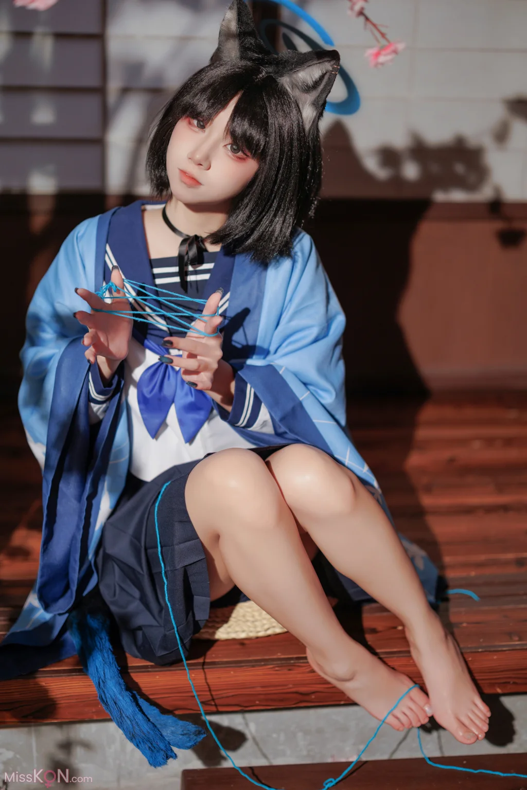 Coser@纸悦Etsu_ko_ 桔梗毛线团