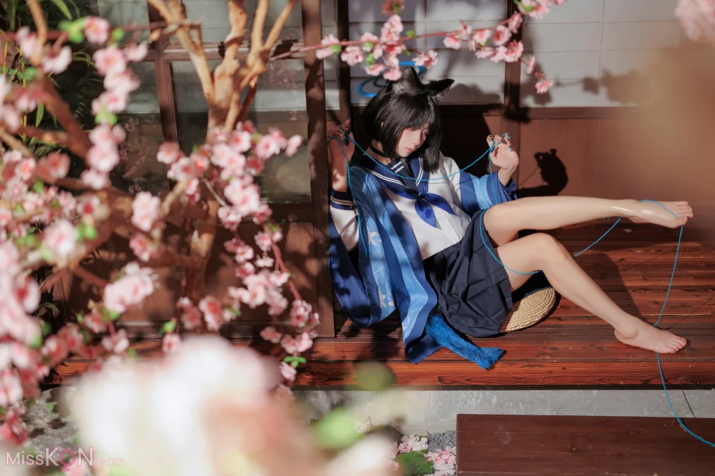 Coser@纸悦Etsu_ko_ 桔梗毛线团
