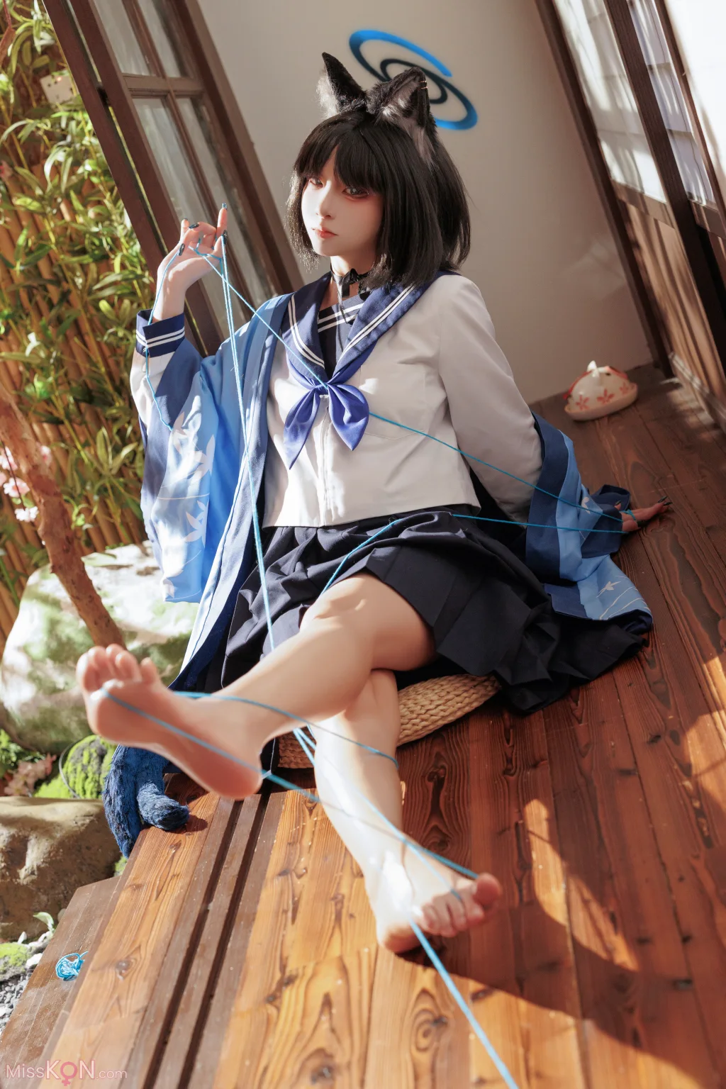 Coser@纸悦Etsu_ko_ 桔梗毛线团