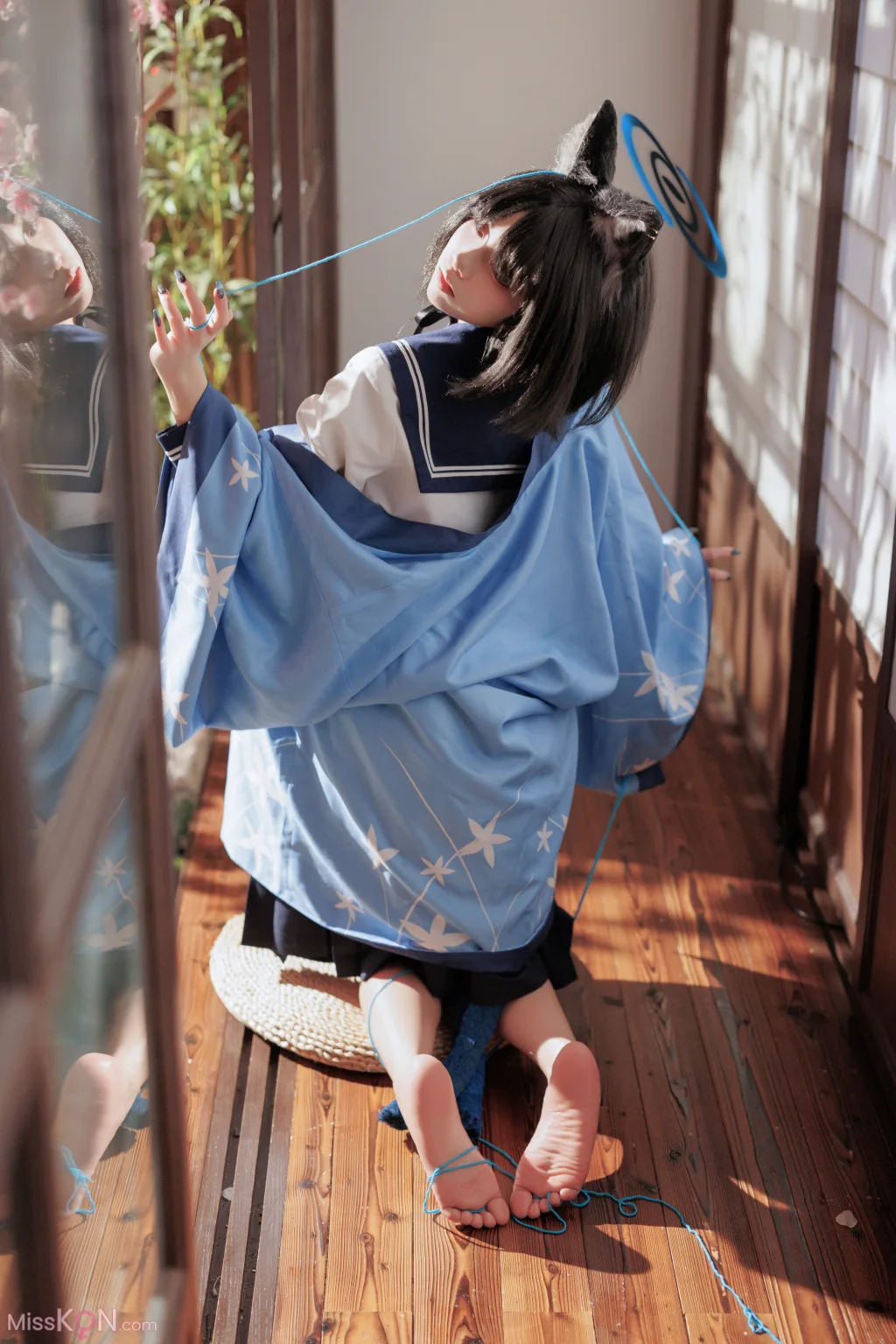 Coser@纸悦Etsu_ko_ 桔梗毛线团