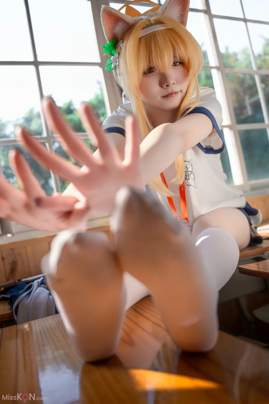 Coser@纸悦Etsu_ko_ 玛丽体操服