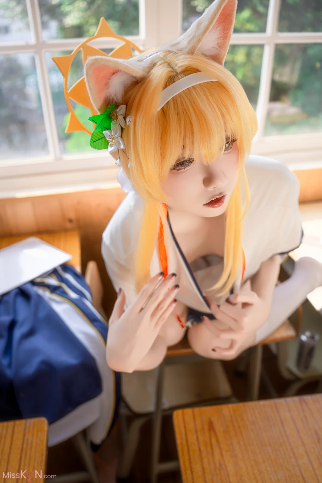 Coser@纸悦Etsu_ko_ 玛丽体操服