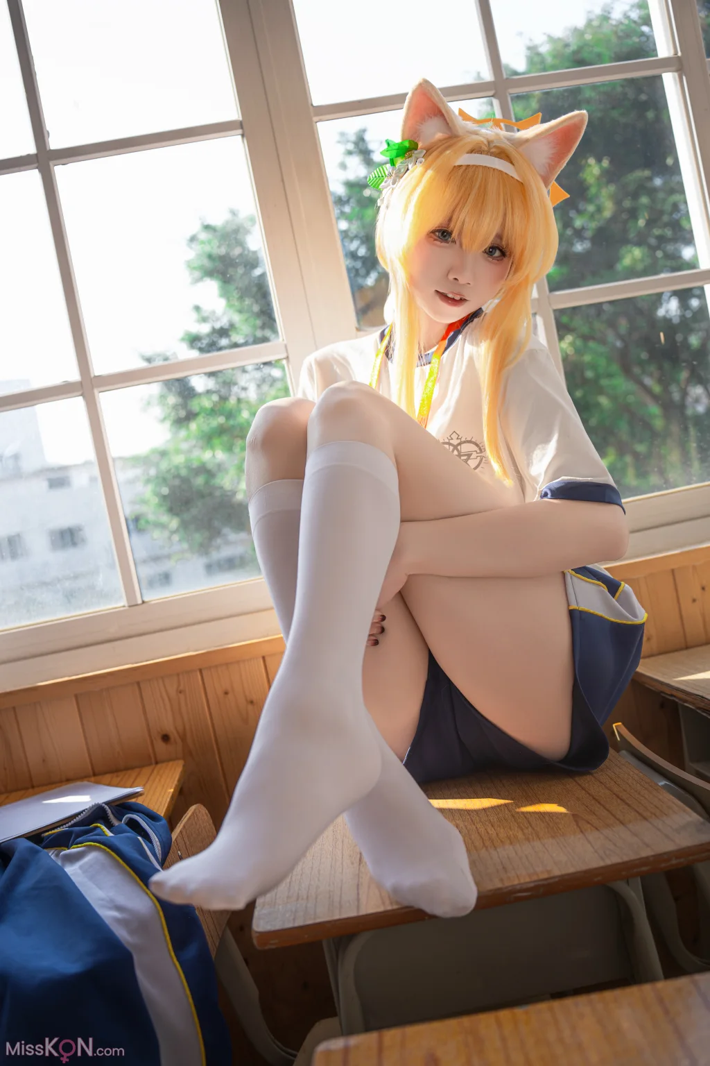 Coser@纸悦Etsu_ko_ 玛丽体操服