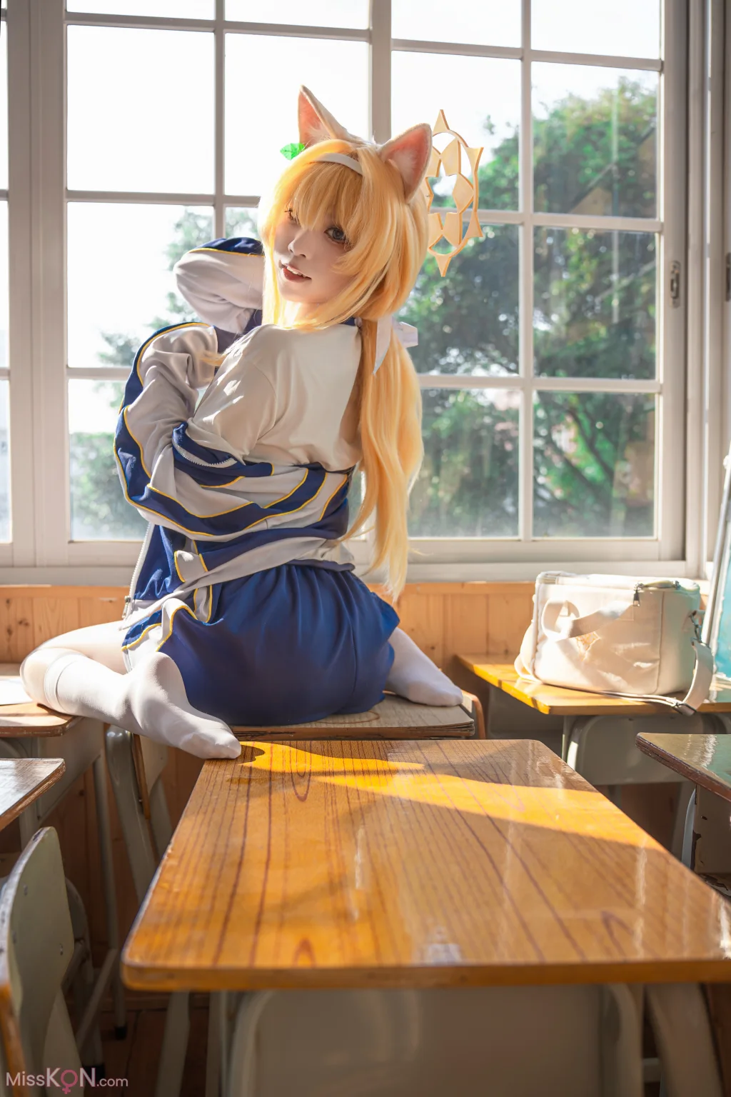Coser@纸悦Etsu_ko_ 玛丽体操服