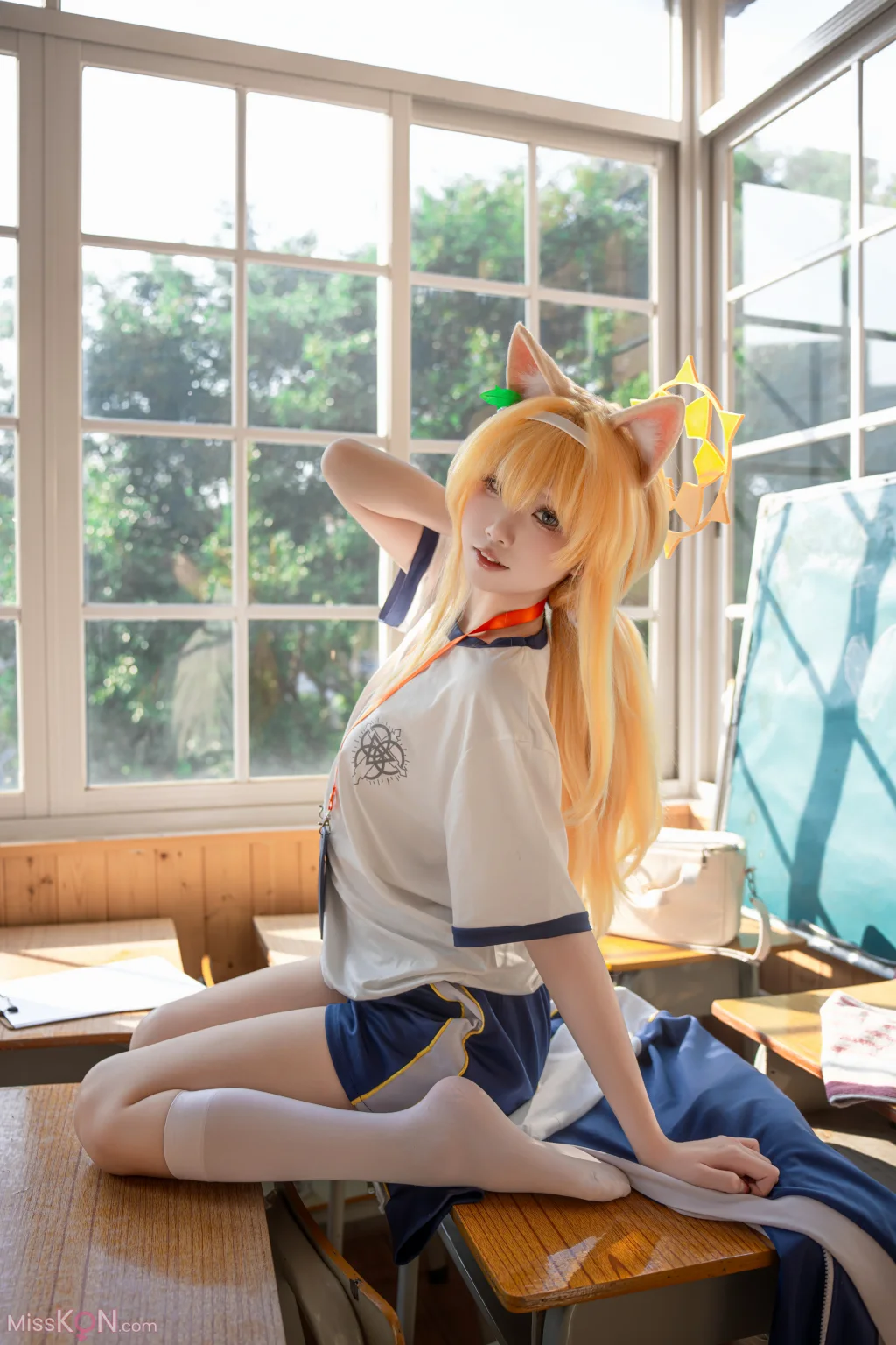 Coser@纸悦Etsu_ko_ 玛丽体操服