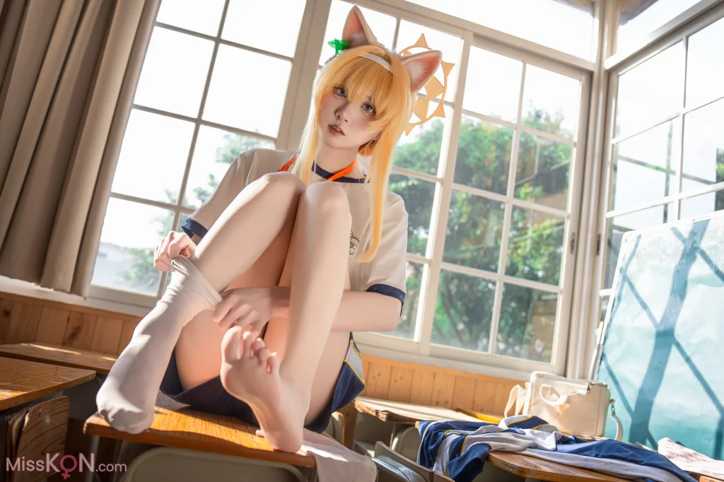 Coser@纸悦Etsu_ko_ 玛丽体操服
