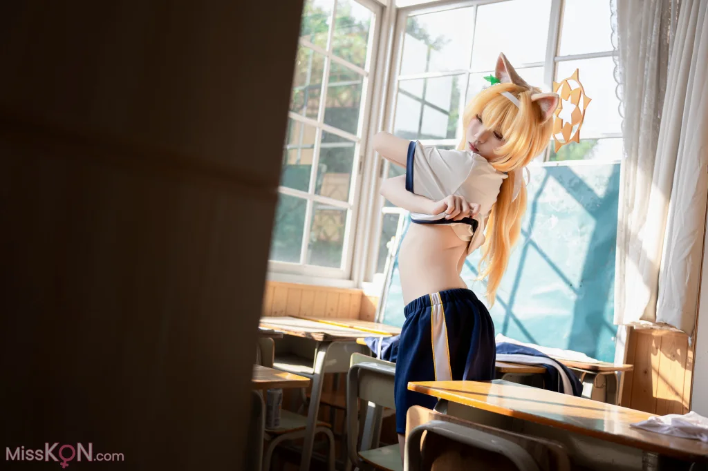 Coser@纸悦Etsu_ko_ 玛丽体操服