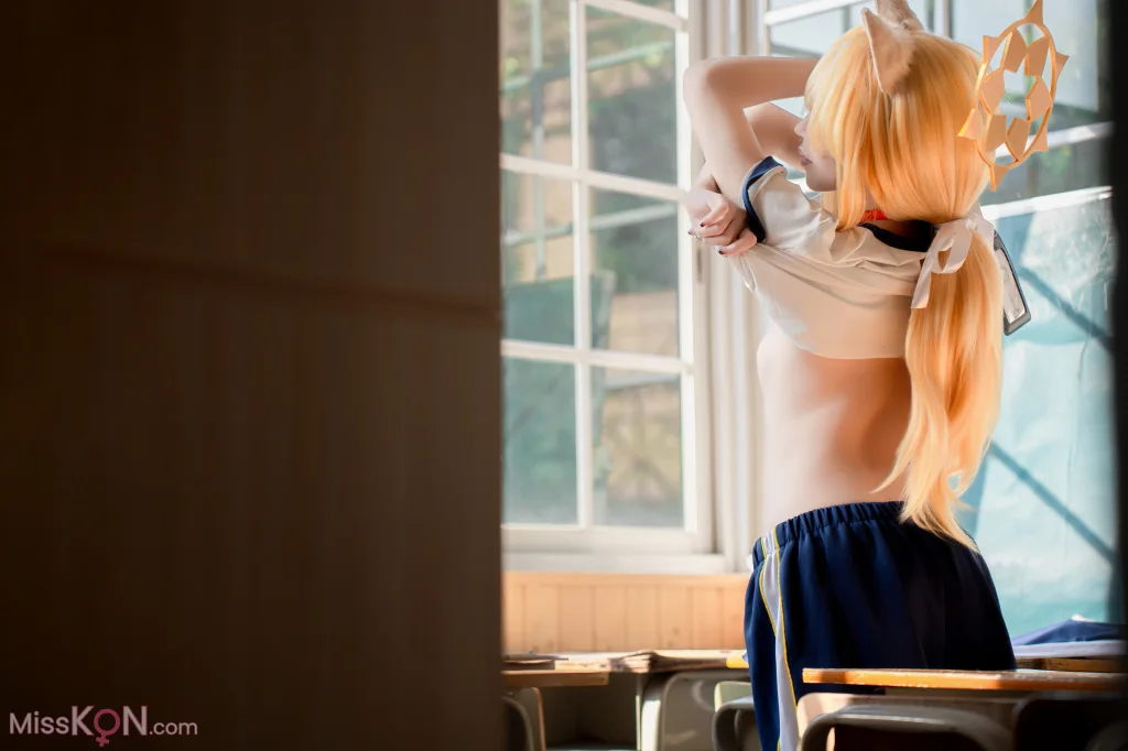 Coser@纸悦Etsu_ko_ 玛丽体操服