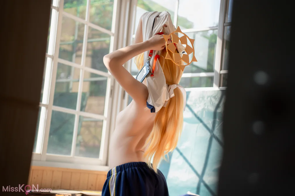 Coser@纸悦Etsu_ko_ 玛丽体操服
