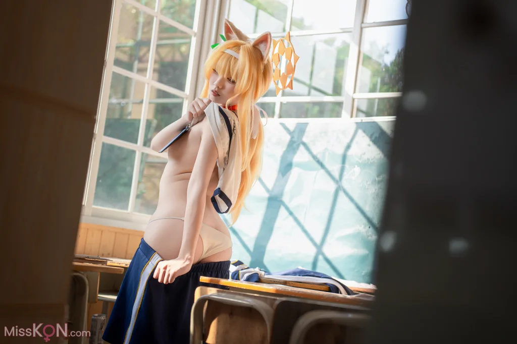 Coser@纸悦Etsu_ko_ 玛丽体操服