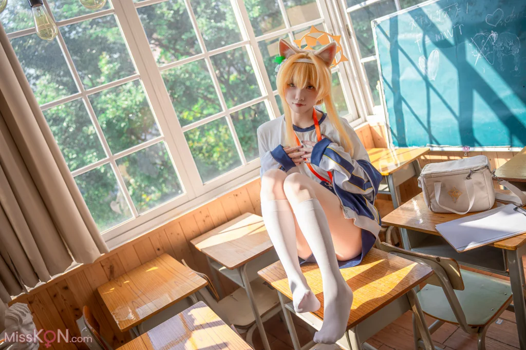Coser@纸悦Etsu_ko_ 玛丽体操服