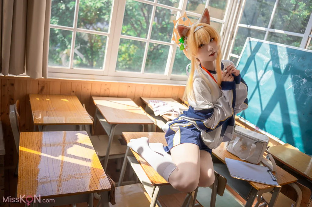 Coser@纸悦Etsu_ko_ 玛丽体操服