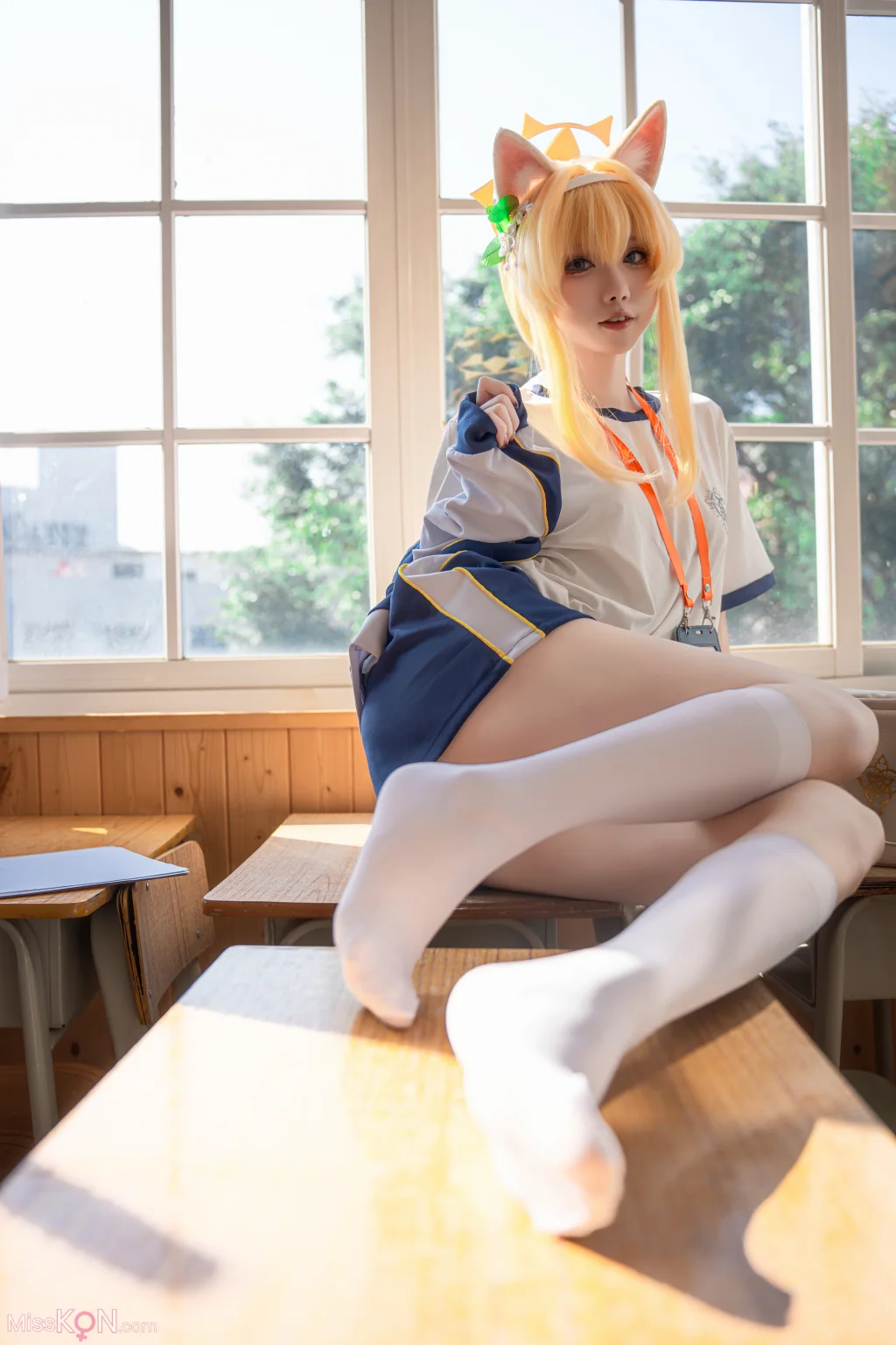 Coser@纸悦Etsu_ko_ 玛丽体操服