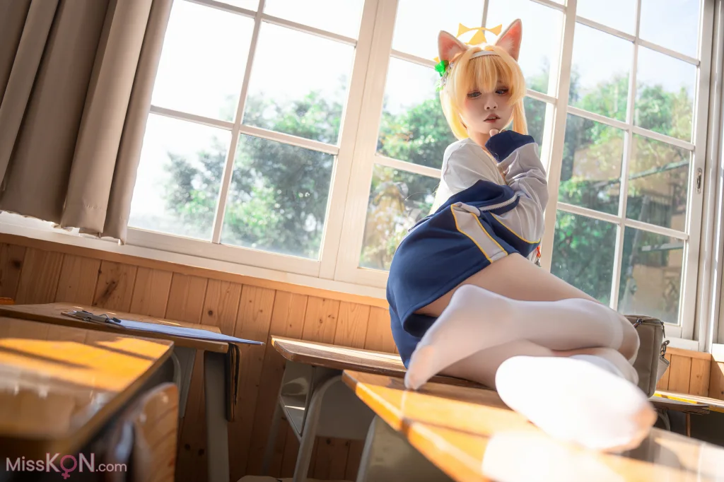 Coser@纸悦Etsu_ko_ 玛丽体操服