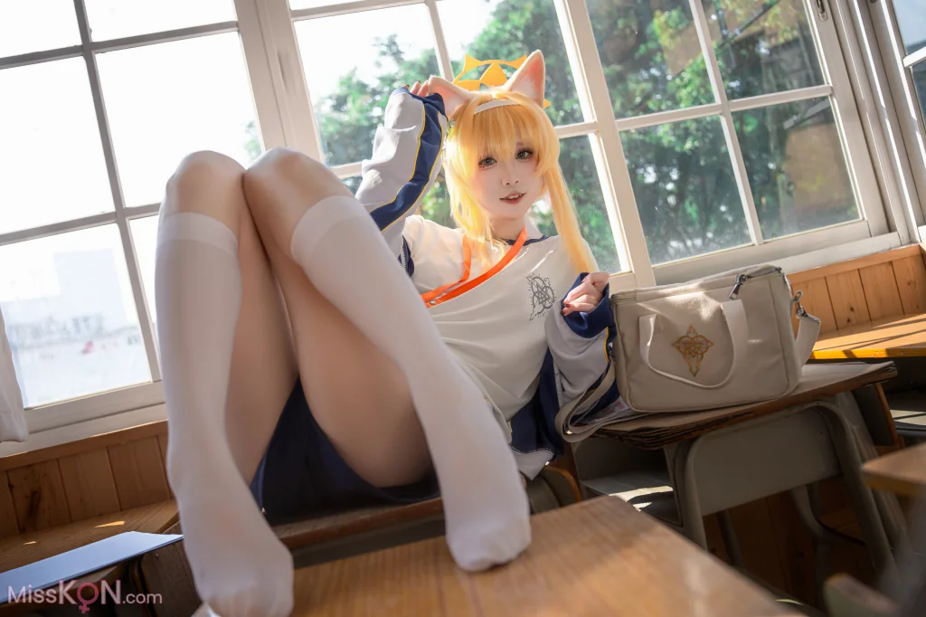 Coser@纸悦Etsu_ko_ 玛丽体操服