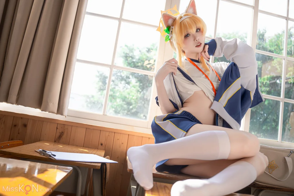 Coser@纸悦Etsu_ko_ 玛丽体操服