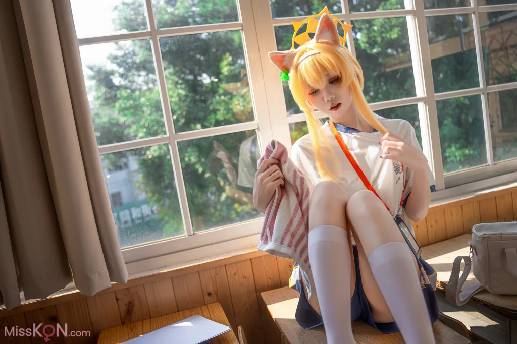 Coser@纸悦Etsu_ko_ 玛丽体操服