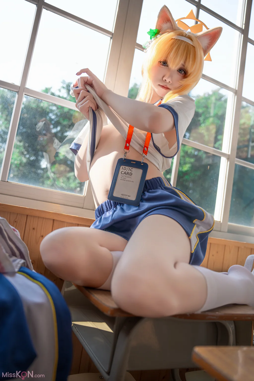 Coser@纸悦Etsu_ko_ 玛丽体操服