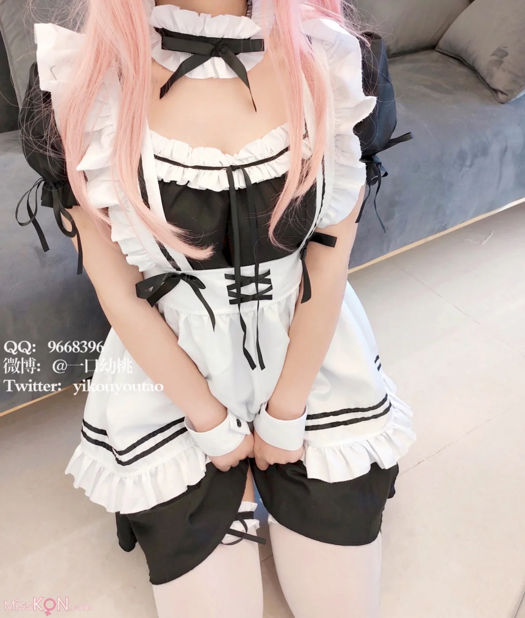 Coser@萌白酱 (一口幼桃)_ 回归新作 女仆