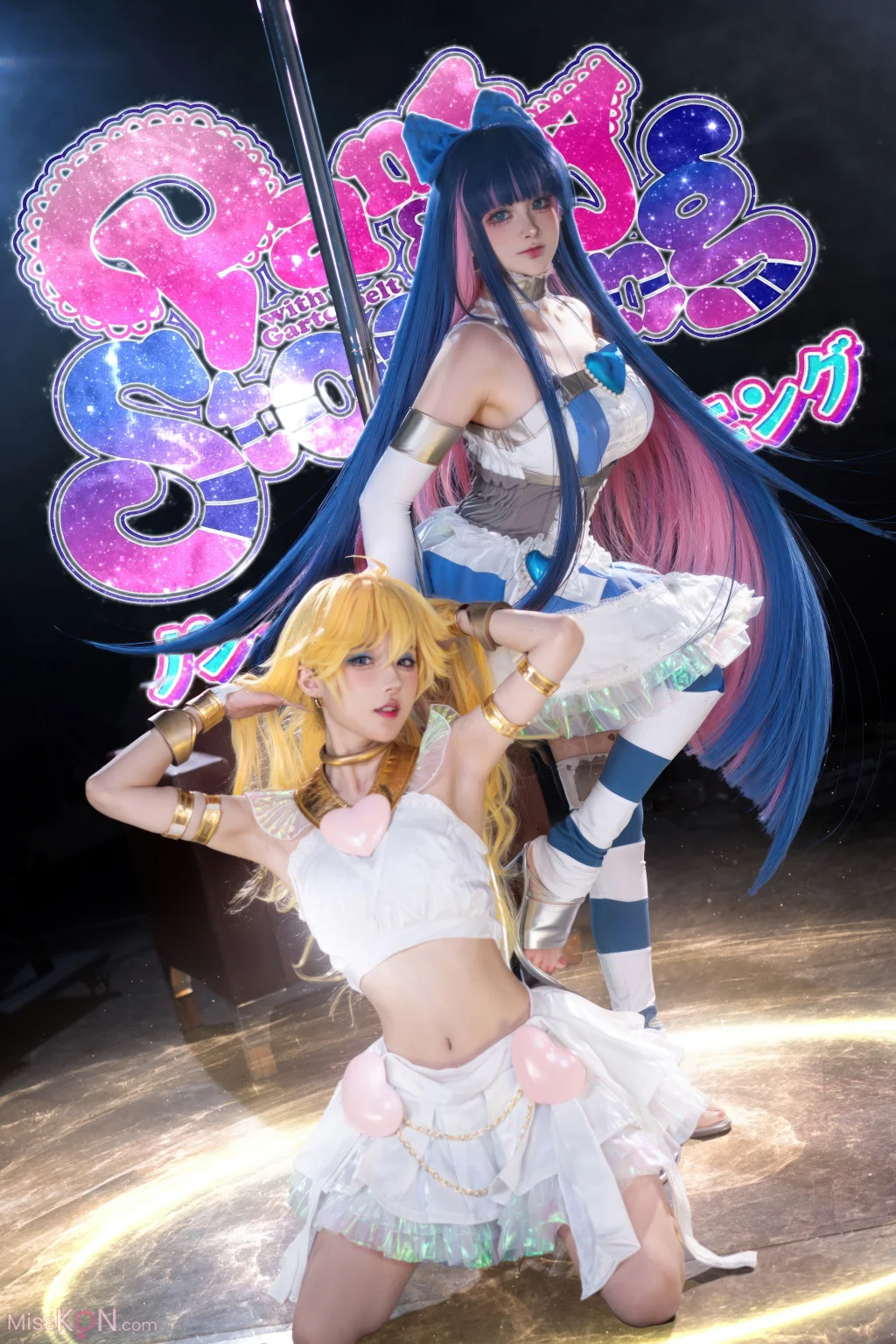 Coser@阿包也是兔娘 & 苏苏苏Sofia_ 吊带袜天使