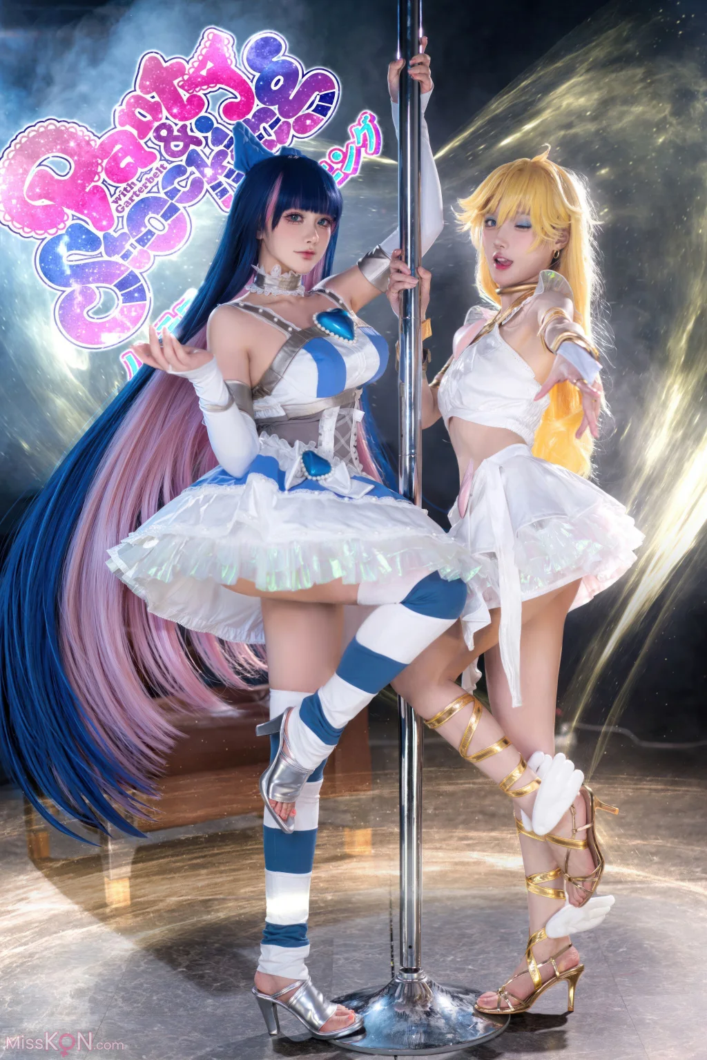 Coser@阿包也是兔娘 & 苏苏苏Sofia_ 吊带袜天使