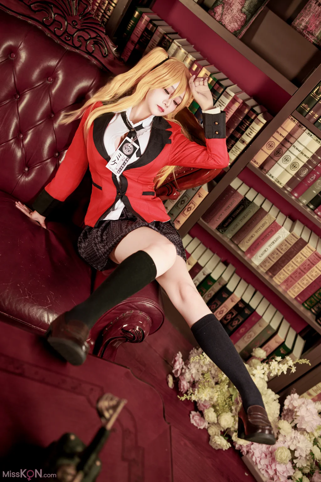 Coser@阿雪雪_ 狂赌之渊 早乙女芽亚里 制服