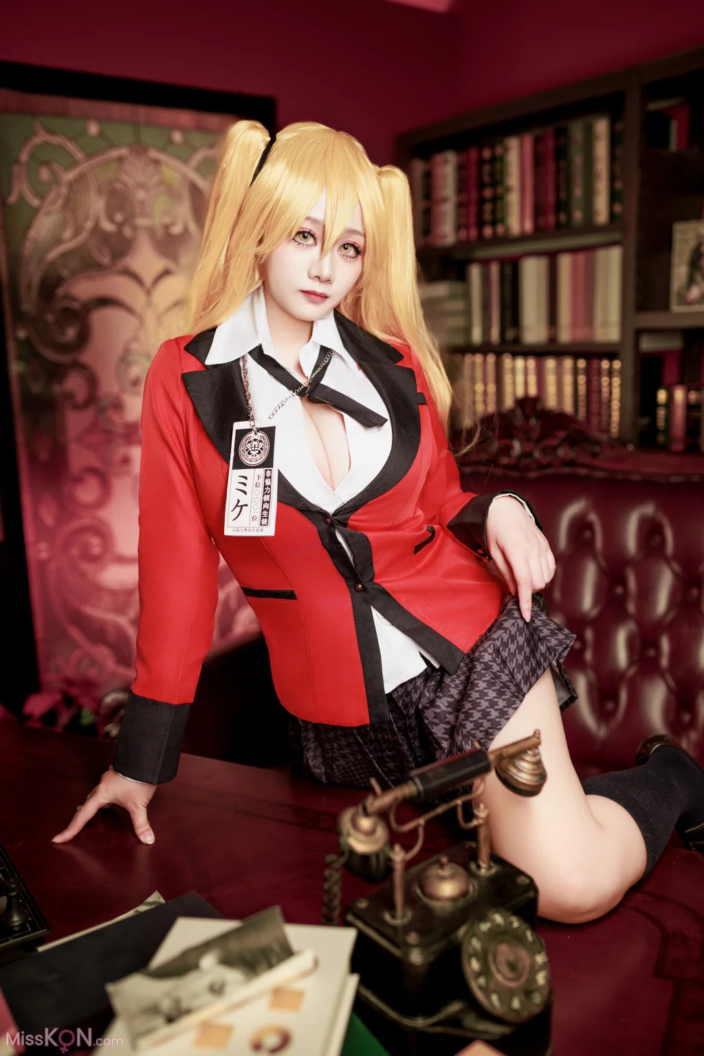 Coser@阿雪雪_ 狂赌之渊 早乙女芽亚里 制服