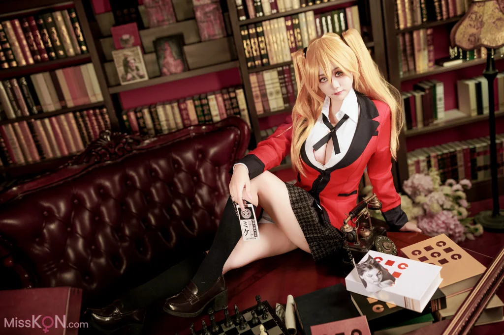 Coser@阿雪雪_ 狂赌之渊 早乙女芽亚里 制服