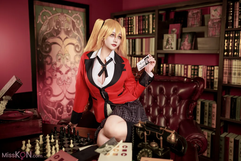 Coser@阿雪雪_ 狂赌之渊 早乙女芽亚里 制服
