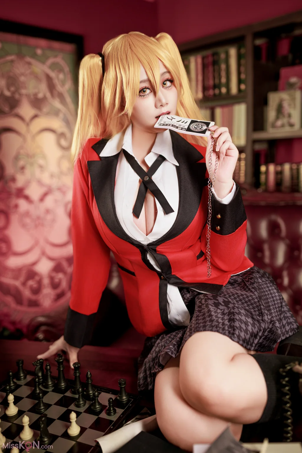 Coser@阿雪雪_ 狂赌之渊 早乙女芽亚里 制服