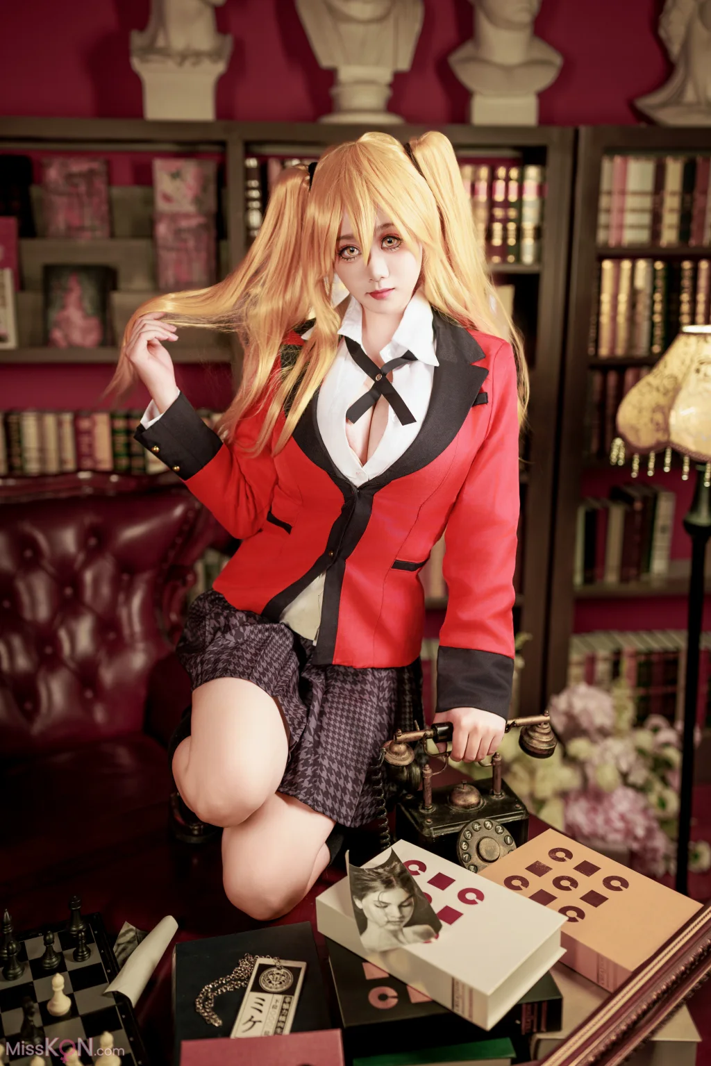 Coser@阿雪雪_ 狂赌之渊 早乙女芽亚里 制服