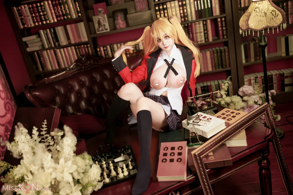 Coser@阿雪雪_ 狂赌之渊 早乙女芽亚里 制服