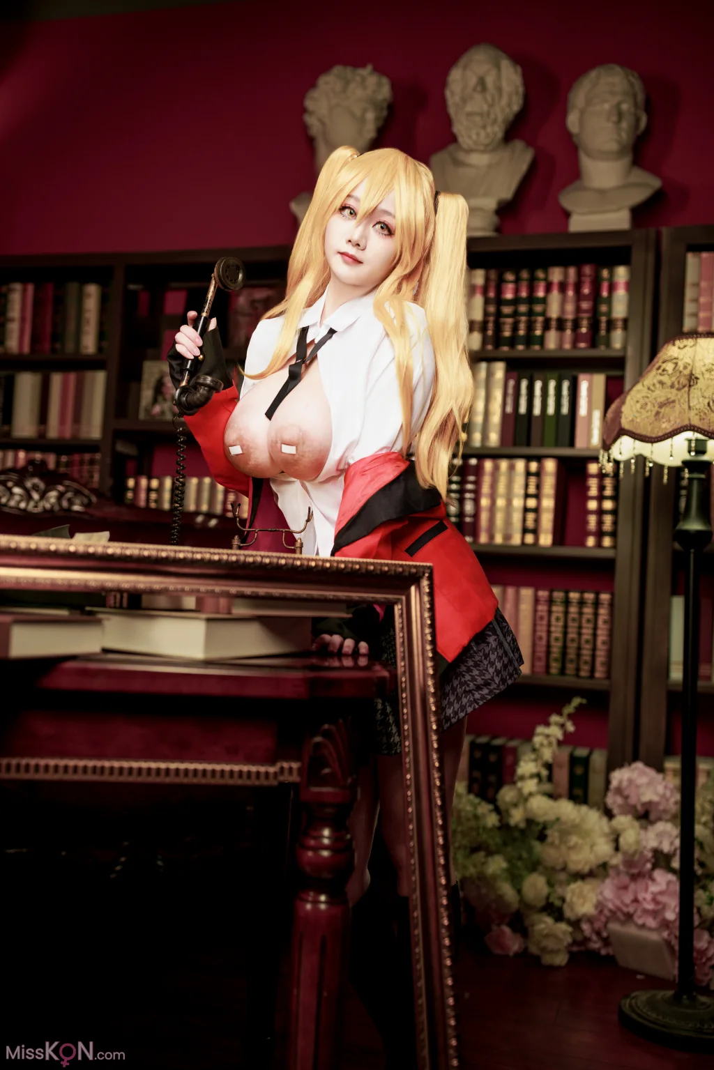 Coser@阿雪雪_ 狂赌之渊 早乙女芽亚里 制服
