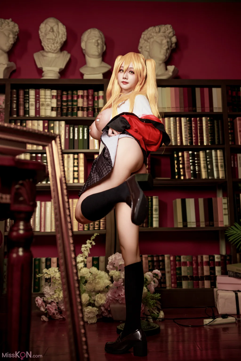 Coser@阿雪雪_ 狂赌之渊 早乙女芽亚里 制服